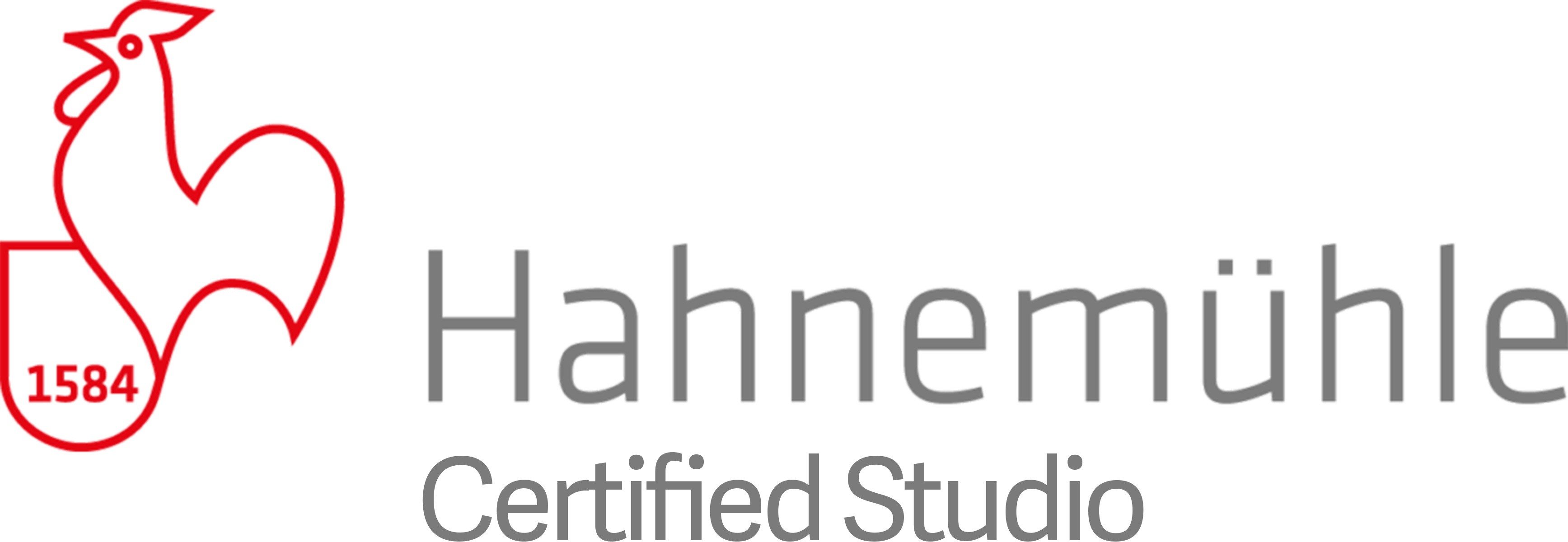 Hahnemuhle Certified Studio Logo