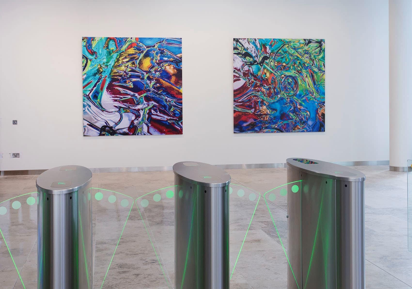 David A Pinegar: 'Wall of Colour' at 60 Threadneedle Street - Genesis ...