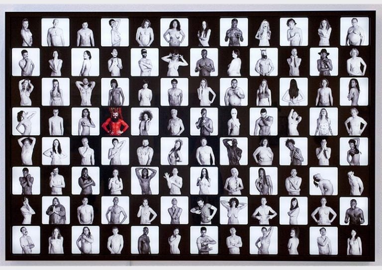 'Let's Talk About Sex' © Aleksandra Karpowicz. Bespoke lightbox and Duratrans printing produced by Genesis Imaging.