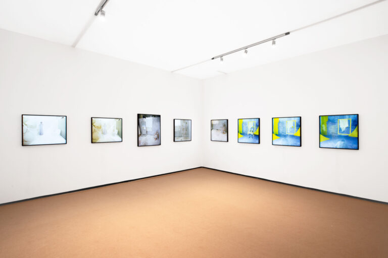 Joy Gregory at Frieze Masters. Presented by Huxley-Parlour. Duratrans C-type prints by Genesis Imaging.