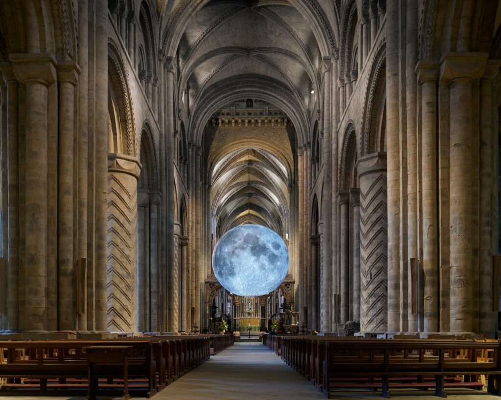 Image: Joe Cornish HonFRPS, Full Moon, Durham Cathedral