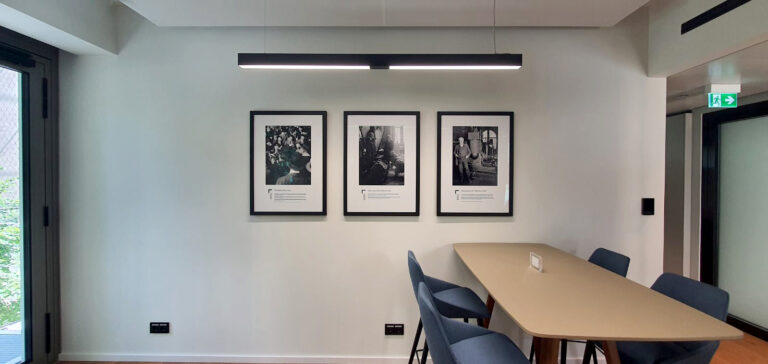 Printing, finishing and installation project for confidential corporate financial client